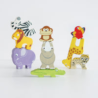 Africa Stacking Animals and Bag - Petilou