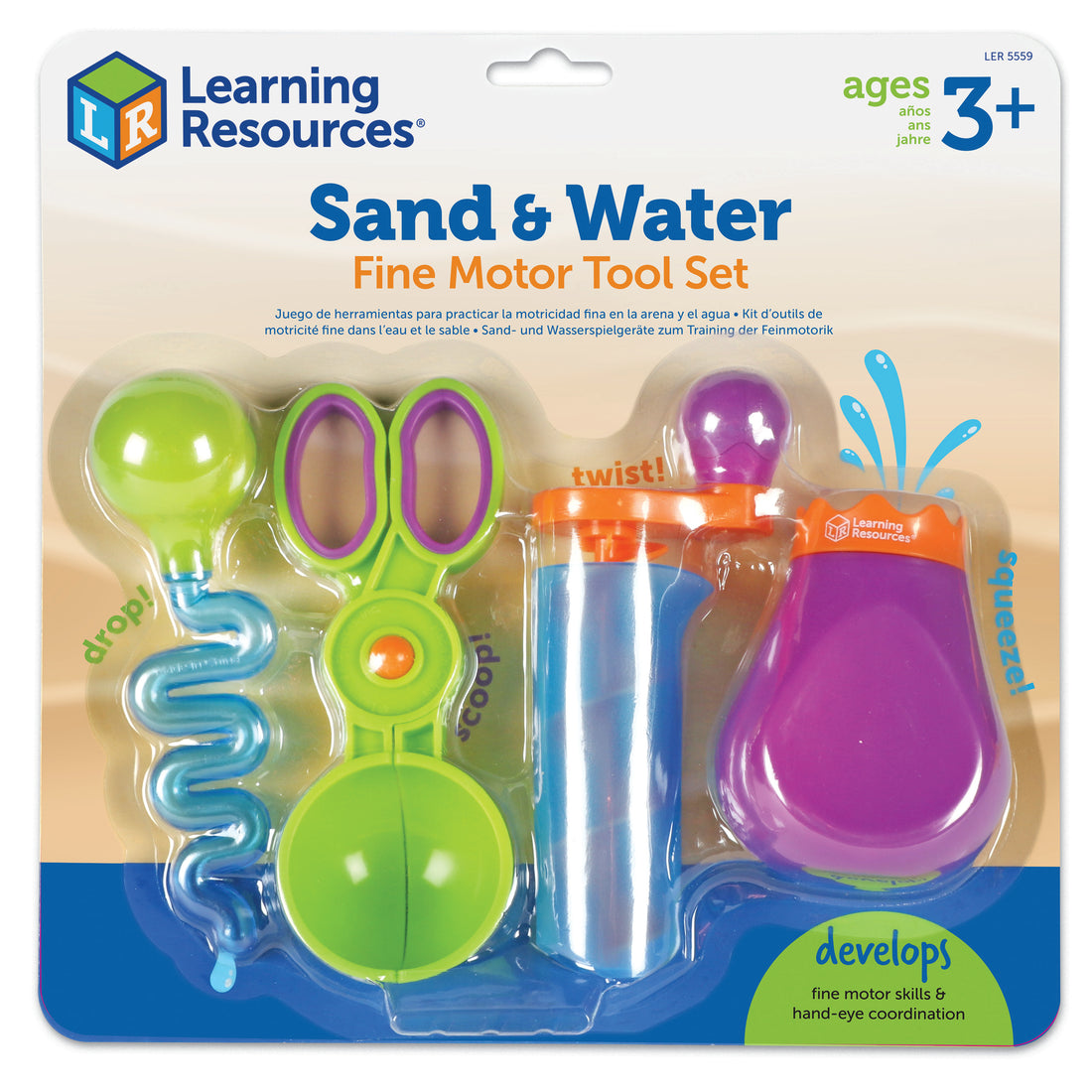 Sand and Water Fine Motor Tool Set
