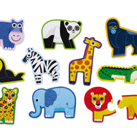 Let's Begin Puzzle 2 piece - Jungle