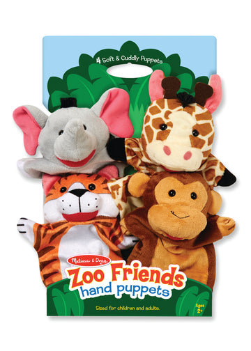 Hand Animal Puppets - Zoo