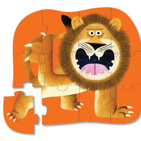 Mini Puzzle 12 piece - Lion Roar