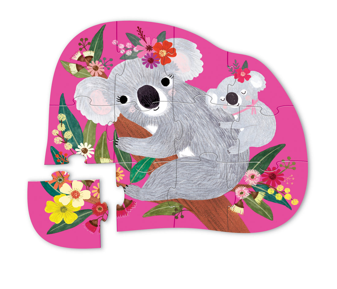Mini Puzzle 12 piece - Cuddle Koala