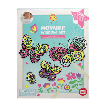 Moveable Window Art - Butterflies