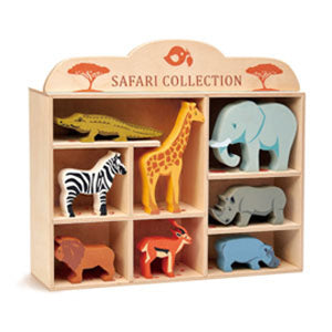 Safari Animal Display Shelf