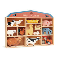 Farm Animal Display Shelf