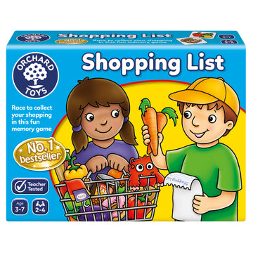 Orchard Game - Shopping List