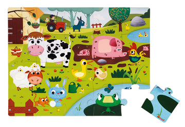 Tactile Farm Puzzle