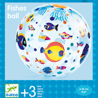 35cm Inflatable Fishes Ball