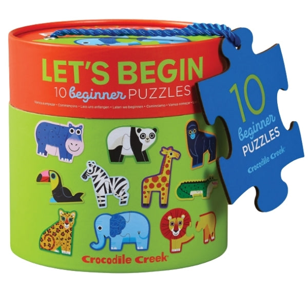 Let's Begin Puzzle 2 piece - Jungle