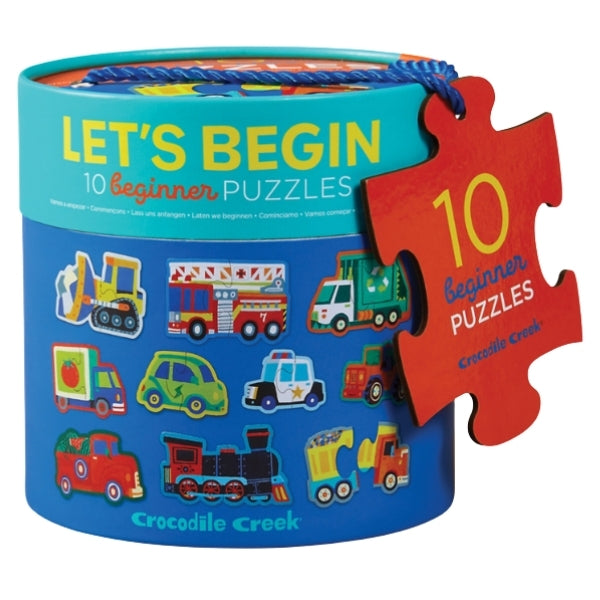 Let's Begin Puzzle 2 piece - Vehicles