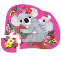 Mini Puzzle 12 piece - Cuddle Koala