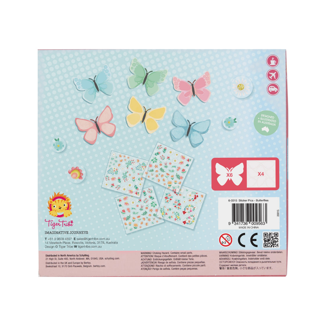 Sticker Pics - Butterflies