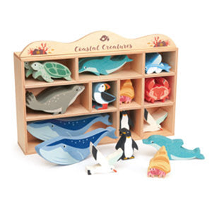 Coastal Animal Display Shelf