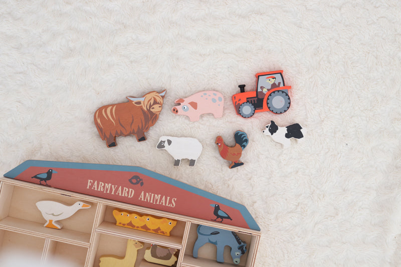 Farm Animal Display Shelf