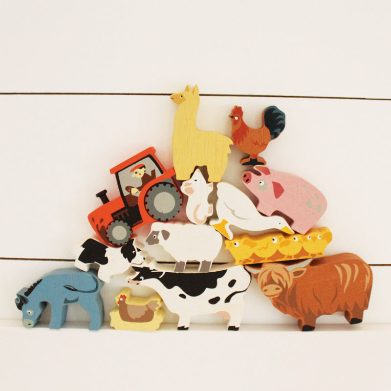 Farm Animal Display Shelf