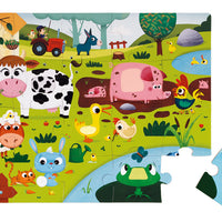 Tactile Farm Puzzle