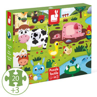 Tactile Farm Puzzle